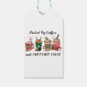 コーヒーとクリスマスの応援で燃料を供給 ギフトタグ (裏面)