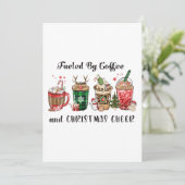 コーヒーとクリスマスの応援で燃料を供給 招待状 (スタンド正面)