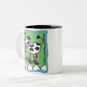 コーヒーとクリーム牛 ツートーンマグカップ (正面左)