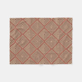 コーヒーとクリーム フリースブランケット (正面(横))