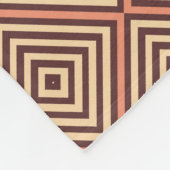 コーヒーとクリーム フリースブランケット (角)