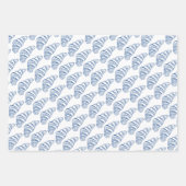 コーヒーとクロワッサン ラッピングペーパーシート (正面2)