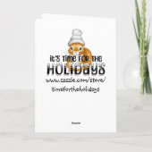 コーヒーとケーキ |友最高の人の誕生日 カード (裏面)