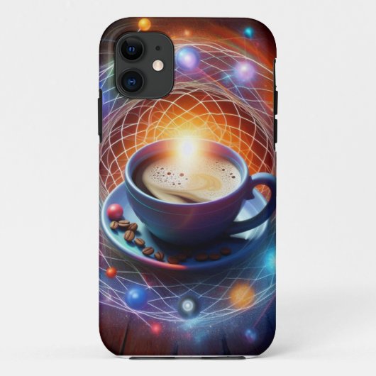 コーヒーとコスモス: エネルギーのシジジー Case-Mate iPhoneケース (裏面)