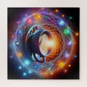 コーヒーとコスモス:エネルギーの科学 ジグソーパズル (横)