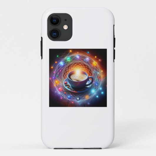 コーヒーとコスモス：エネルギーの科学 Case-Mate iPhoneケース (裏面)