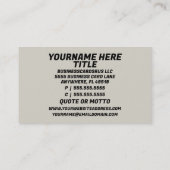 コーヒーとスケッチのスケッチアーティスト 名刺 (裏面)