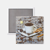 コーヒーとスパイス マグネット (正面/裏面)