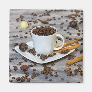 コーヒーとスパイス マグネット