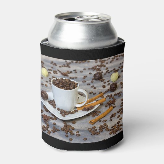 コーヒーとスパイス 缶クーラー (缶正面)