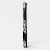 コーヒーとセージイカットジグザグパターン Case-Mate iPhoneケース (裏面/左)