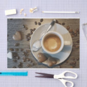 コーヒーとチョコレートティッシュペーパー 薄葉紙 (クラフト)