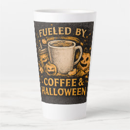 コーヒーとハロウィンで活力アップ カフェラテマグ