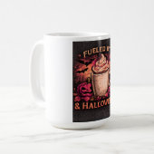 コーヒーとハロウィンに捧げる面白マグカップ コーヒーマグカップ (正面左)