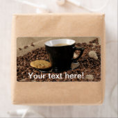 コーヒーとビスケット ラベル (インサイチュ)