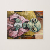 コーヒーとピンクのローブのエイリアン ジグソーパズル (横)