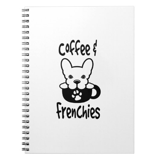 コーヒーとフランス ノートブック (正面)