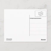 コーヒーとベーグル |ありがとうございます ポストカード (裏面)