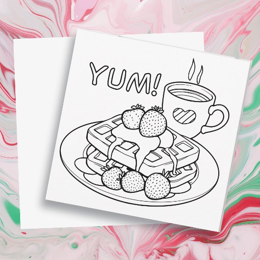 コーヒーとベーグル | カラーミー