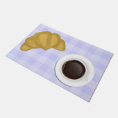 コーヒーとペストリー ドアマット (アングル)