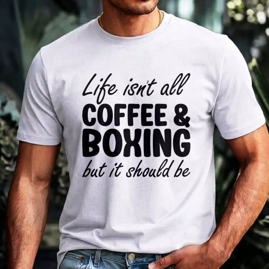 コーヒーとボクシング Tシャツ