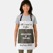 コーヒーとマイドッグ装飾用クッション エプロン (インサイチュ)