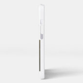 コーヒーとマイドッグ装飾用クッション iPhoneケース (左側面)