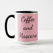 コーヒーとマスカラコーヒー茶の贈り物 マグカップ (左)
