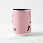 コーヒーとマスカラコーヒー茶の贈り物 マグカップ (中央)