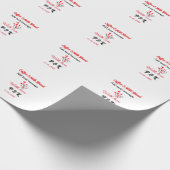 コーヒーとミルクのブレンド ラブ カップル コーヒー 赤いハート ラッピングペーパー (角)