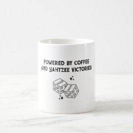 コーヒーとヤフジーの勝利マグで動く コーヒーマグカップ