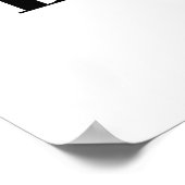 コーヒーとラッシュタイポやる気を起こさせるグラフィ引用文 ポスター (角)