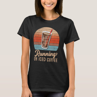 コーヒーとランニングコーヒーのランナー Tシャツ