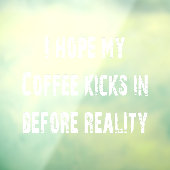 コーヒーとリアリティのウィンドウの固定 ウィンドウサイン (シート3)