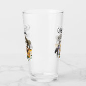 コーヒーとリス – リスおもしろいレル愛好家 タンブラーグラス (左)