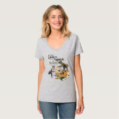 コーヒーとリス – リスおもしろいレル愛好家 Tシャツ (正面フル)