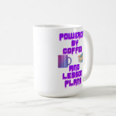 コーヒーとレッスンプランを活用 コーヒーマグカップ (正面右)