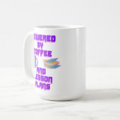 コーヒーとレッスンプランを活用 コーヒーマグカップ (正面左)