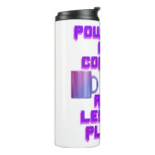 コーヒーとレッスンプランを活用 タンブラー (回転左)