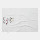 コーヒーとワインのキッチンタオル キッチンタオル (横)