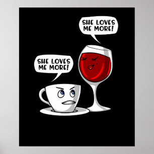 コーヒーとワインもっと愛してる ポスター