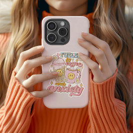 コーヒーと不安のビニールシールで彩られた可愛い シール