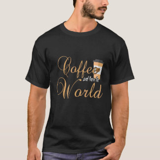 コーヒーと世界 Tシャツ