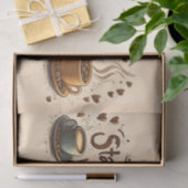 コーヒーと優しさ引用文で一日を始める 薄葉紙 (ギフト)