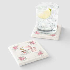 コーヒーと友人の完璧なブレンド ストーンコースター