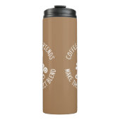 コーヒーと友人、完璧なブレンド タンブラー (正面)