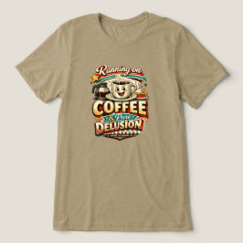 コーヒーと妄想に駆られて トライブレンドTシャツ