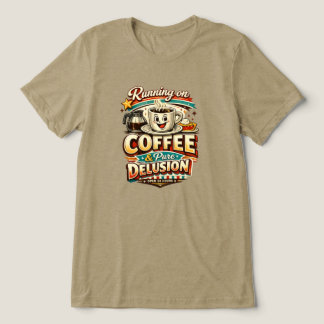 コーヒーと妄想に駆られて トライブレンドTシャツ