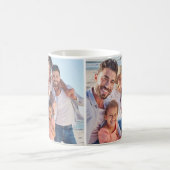コーヒーと子供たちに支えられて 面白い写真入り コーヒーグッズ コーヒーマグカップ (中央)
