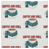 コーヒーと寒さ ファブリック (見本)